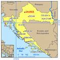 Croatia map